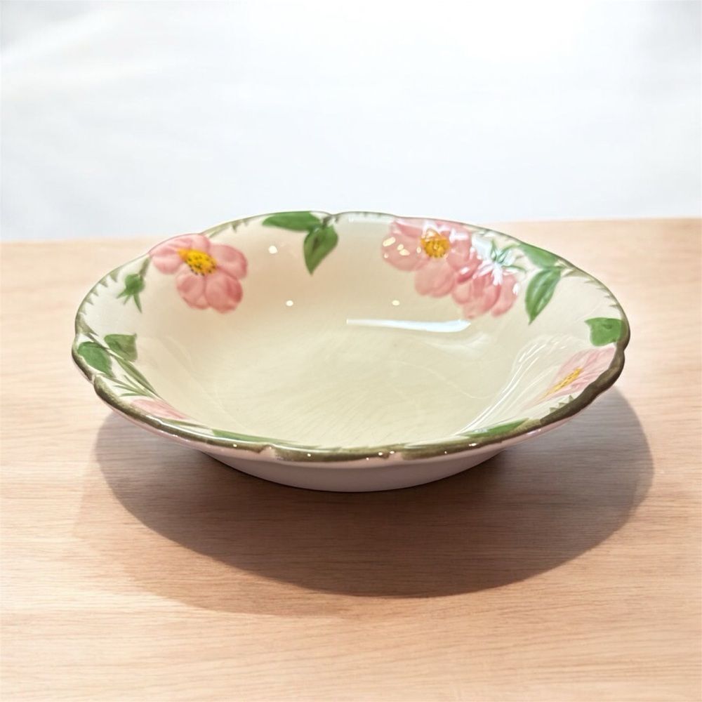 Desert Rose Floral Ceramic Bowl by FRANCISCAN